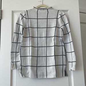 loft windowpane sweater